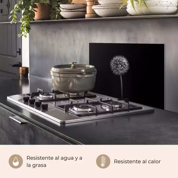 Salpicaderos de cocina - Noche estrellada Diente de león — 2