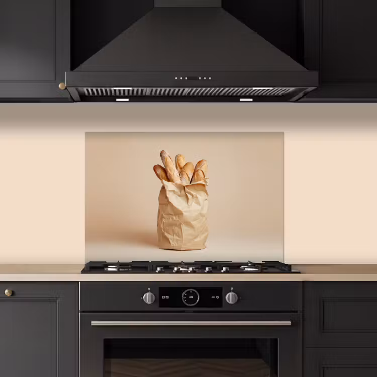 Salpicaderos de cocina - Baguette - Pan - Baguette - Beige — 5