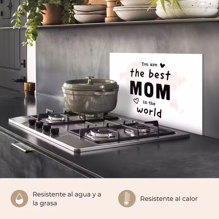 Salpicaderos de cocina - Citas - Eres la mejor madre del mundo - Proverbios - Mamá — 2