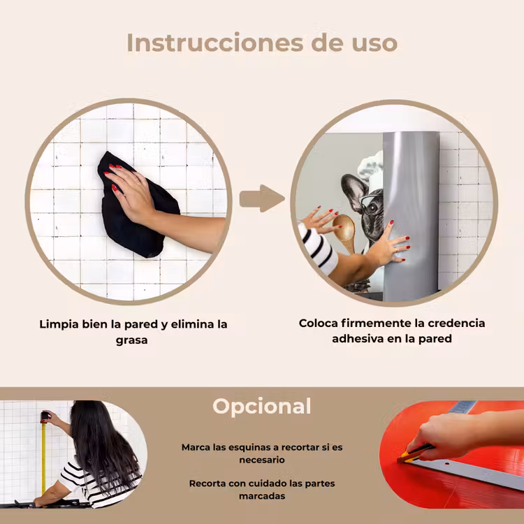Salpicaderos de cocina - Gafas - Perro - Cocinero — 6