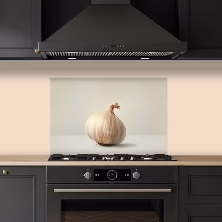 Salpicaderos de cocina - Ajo - Natural - Beige — 5
