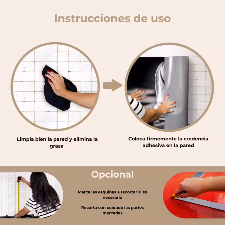 Salpicaderos de cocina - Caballo - Madera - Tablero - Negro — 6