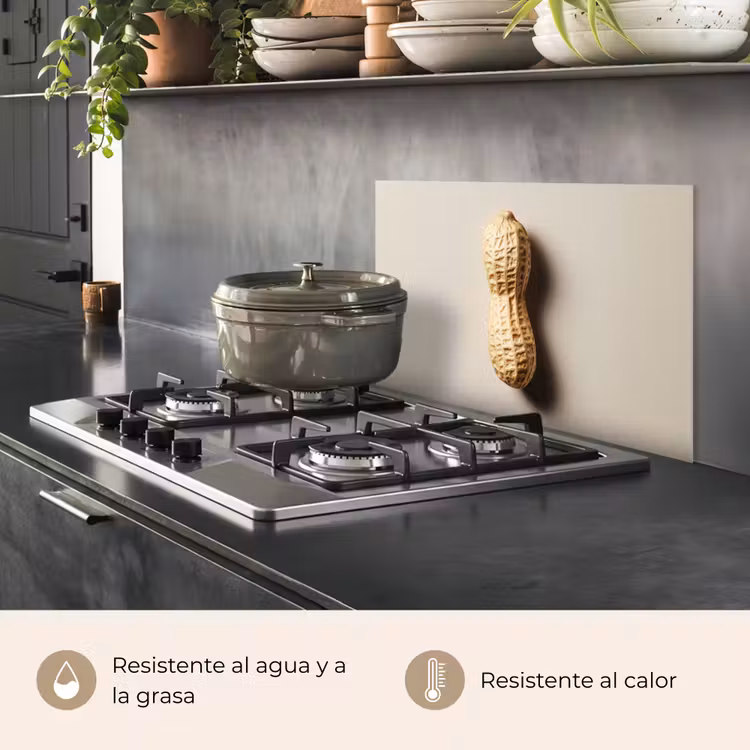 Salpicaderos de cocina - Cacahuete - Crudo - Beige — 2