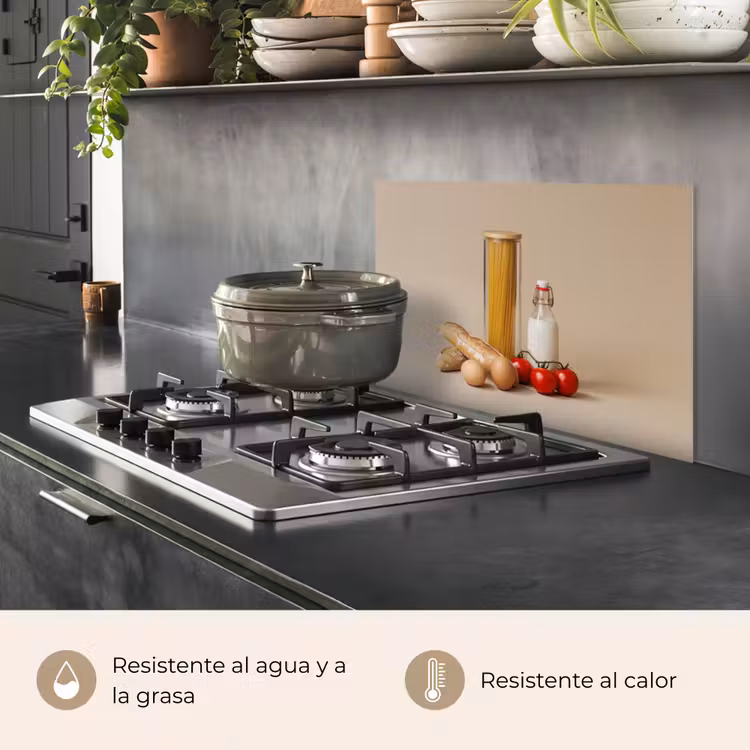 Salpicaderos de cocina - Espaguetis - Leche - Tomates - Huevos - Pan — 2
