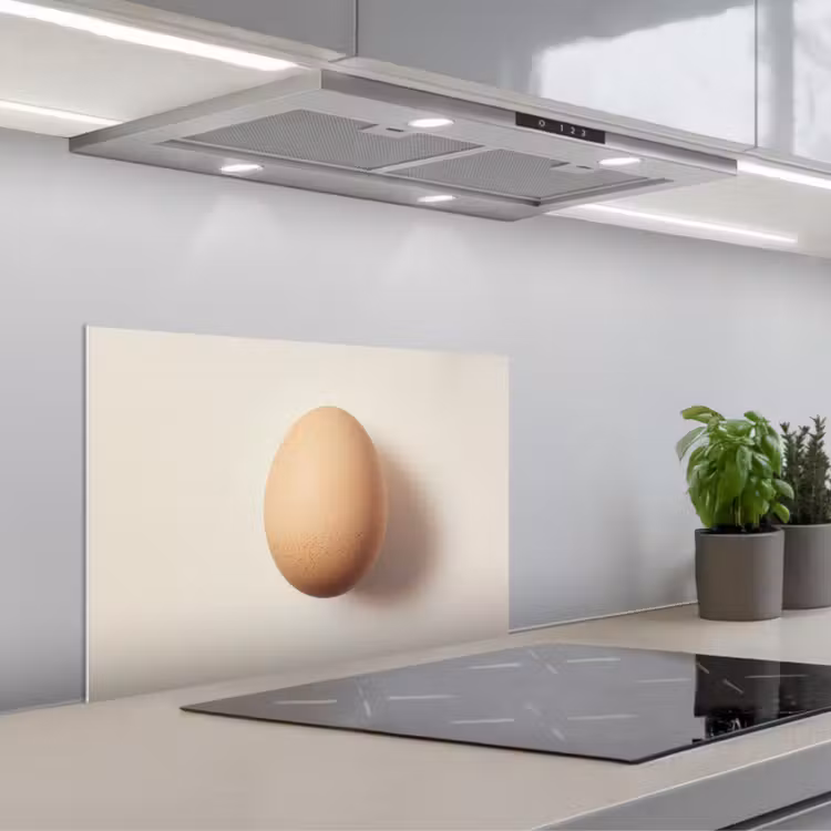 Salpicaderos de cocina - Huevo - Beige - Oval - Oval — 1