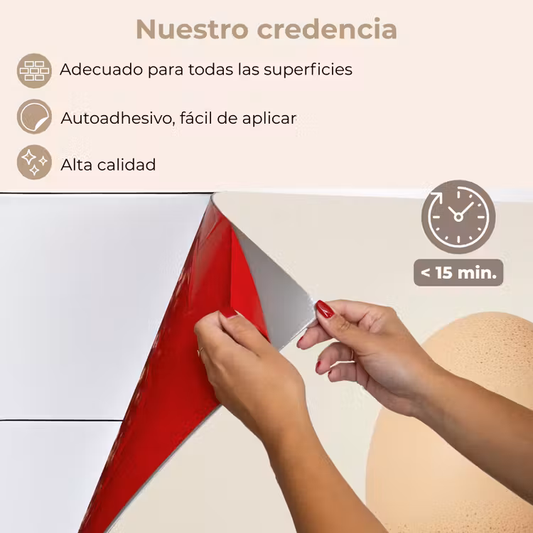Salpicaderos de cocina - Huevo - Beige - Oval - Oval — 4