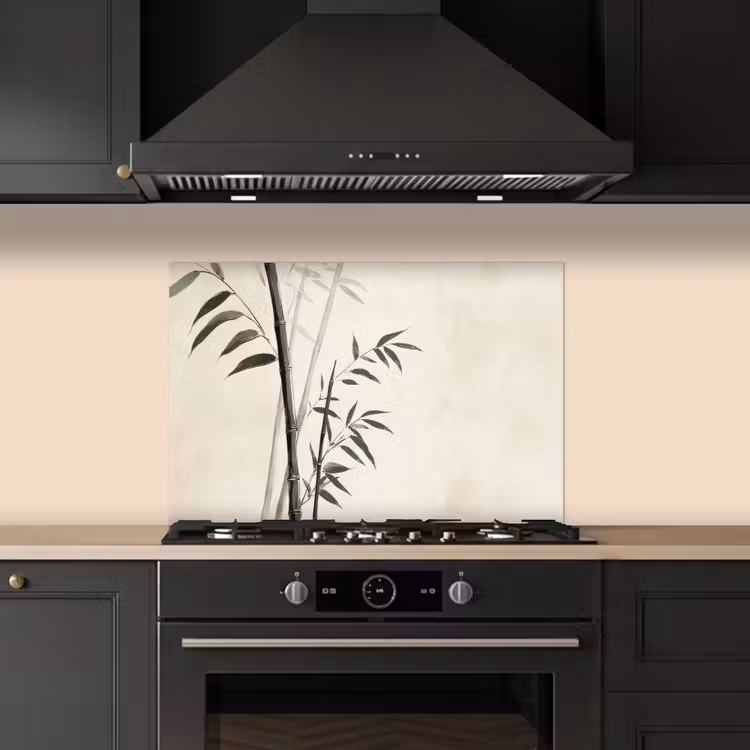 Salpicaderos de cocina - Japandi - Bambú - Beige — 5