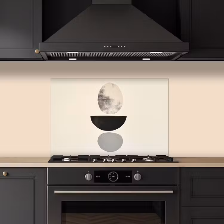 Salpicaderos de cocina - Beige - Japandi - Wabi sabi — 5