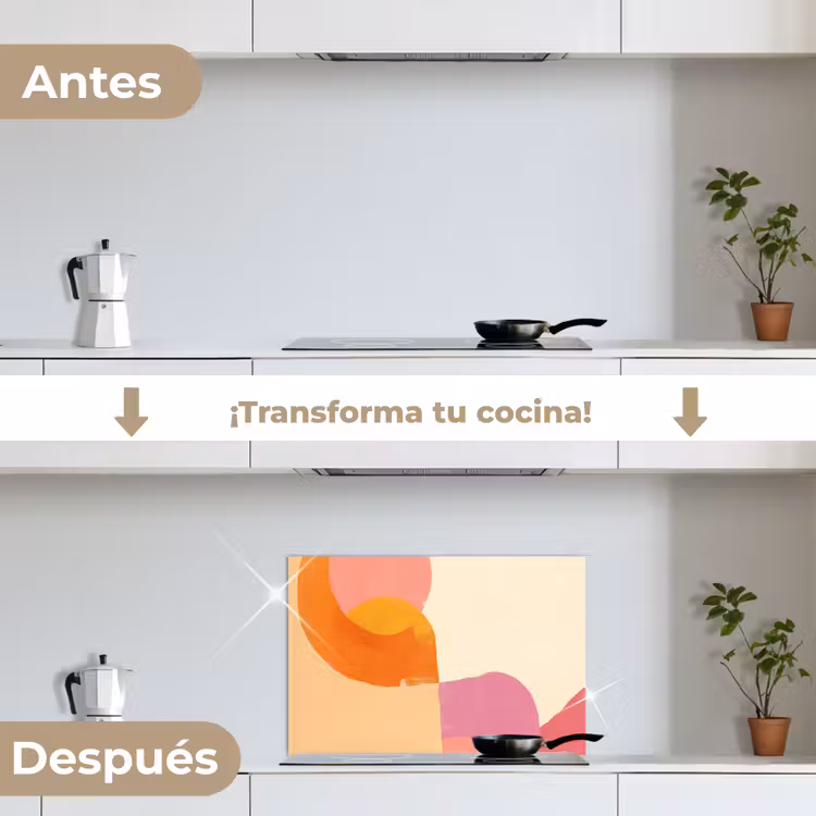 Salpicaderos de cocina - Formas - Abstracto - Colorido — 7