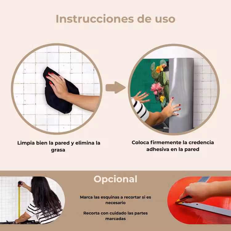Salpicaderos de cocina - Hombre - Plantas - Verde — 6