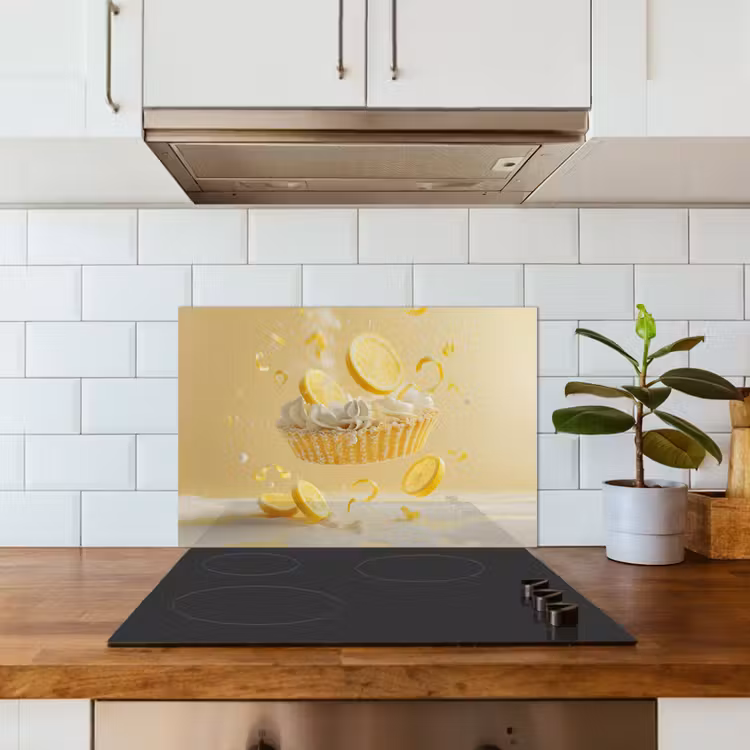 Salpicaderos de cocina - Limón - Pastel - Comida - Amarillo — 3