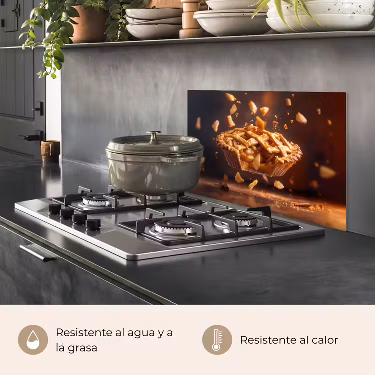 Salpicaderos de cocina - Manzana - Tarta - Caliente - Comida — 2