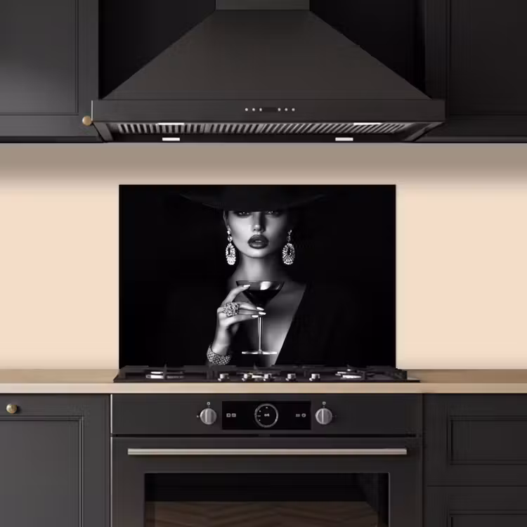 Salpicaderos de cocina - Mujer - Cóctel - Chic — 5
