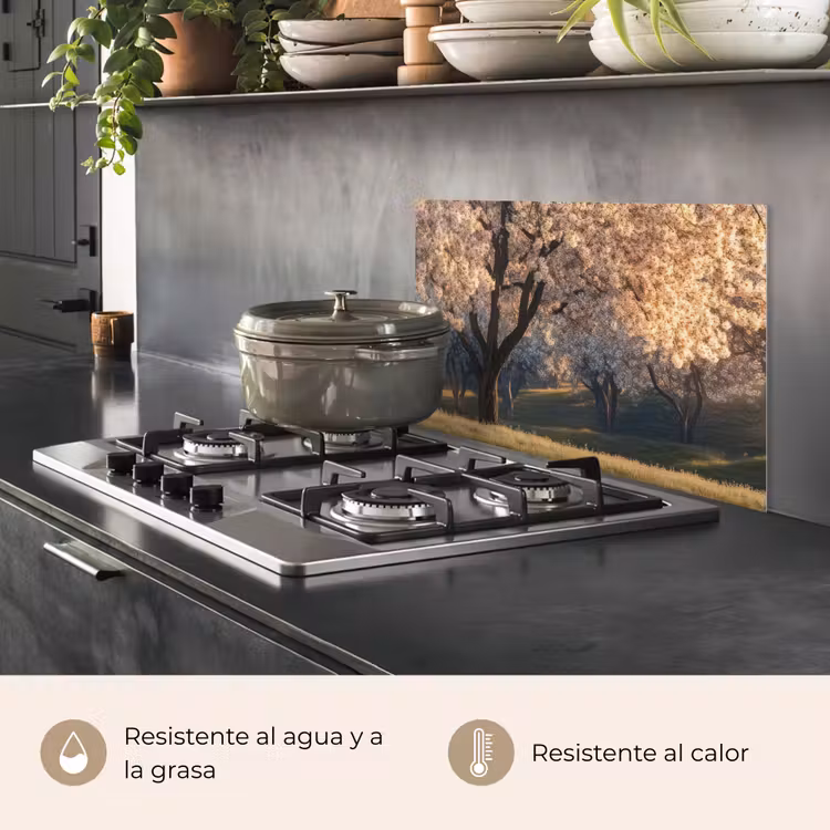 Salpicaderos de cocina - Árboles - Florecer - Primavera — 2
