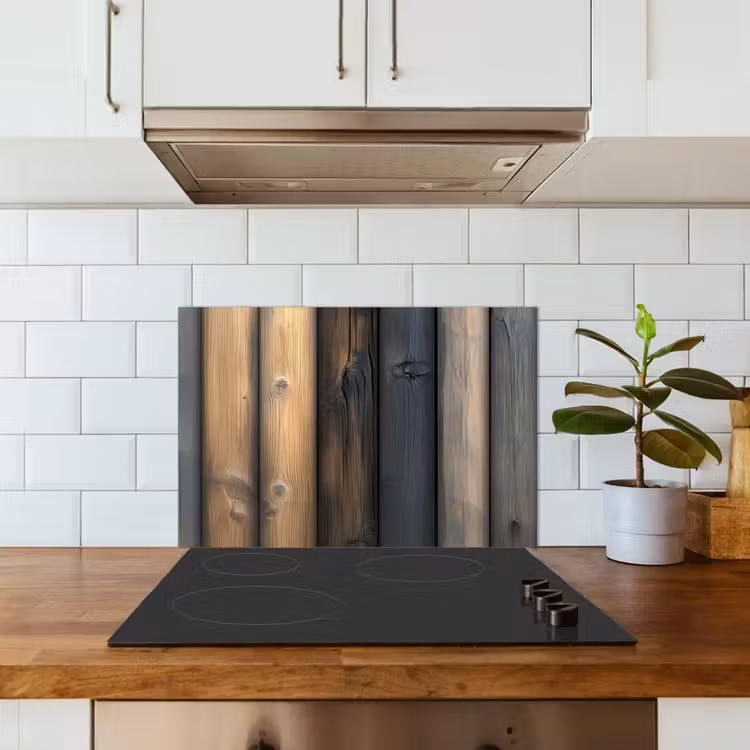 Salpicaderos de cocina - Madera - Tablones - Mixto — 3
