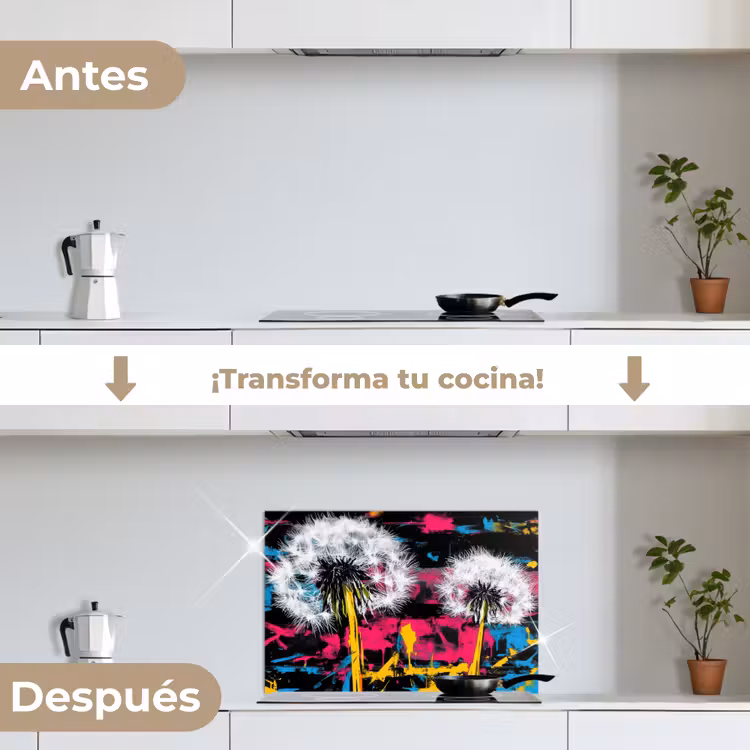 Salpicaderos de cocina - Arte callejero - Colorido - Pared — 7