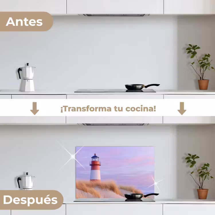 Salpicaderos de cocina - Faro - Dunas - Puesta de sol — 7