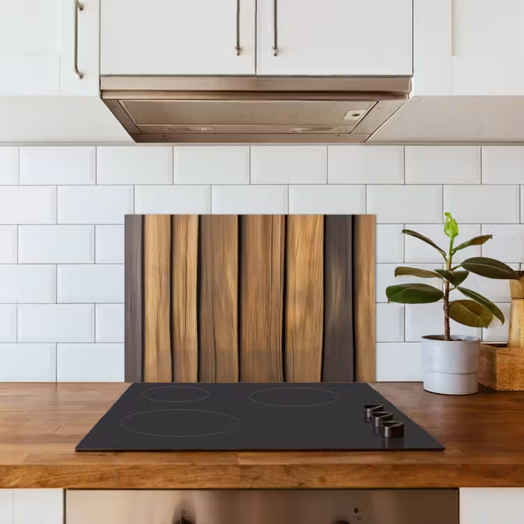 Salpicaderos de cocina - Madera - Planchas - Tonos naturales — 3
