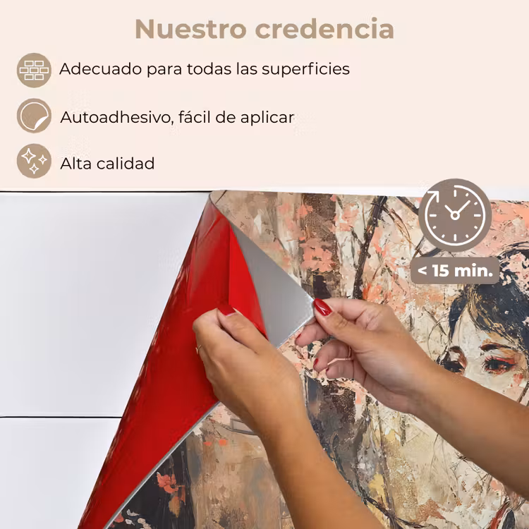 Salpicaderos de cocina - Kimono - Mujer - cerezos — 4