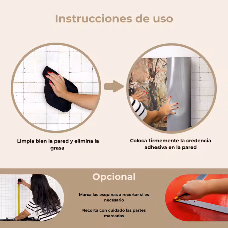 Salpicaderos de cocina - Kimono - Mujer - cerezos — 6
