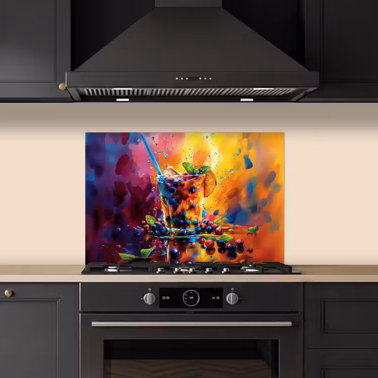 Salpicaderos de cocina - Cóctel - Frutas - Colorido - Bebida — 5