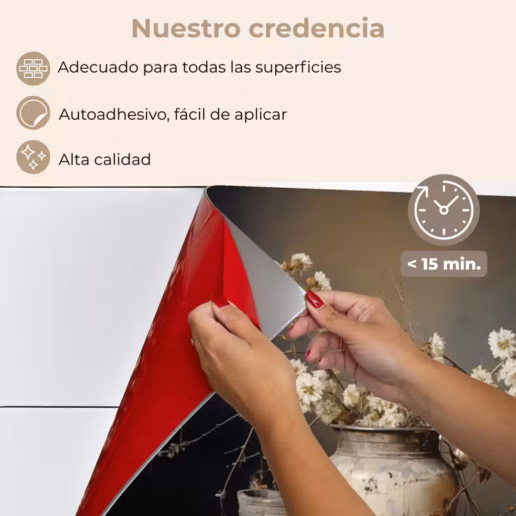 Salpicaderos de cocina - Naturaleza muerta - Flores - Ramo - Jarrón - Vino — 4