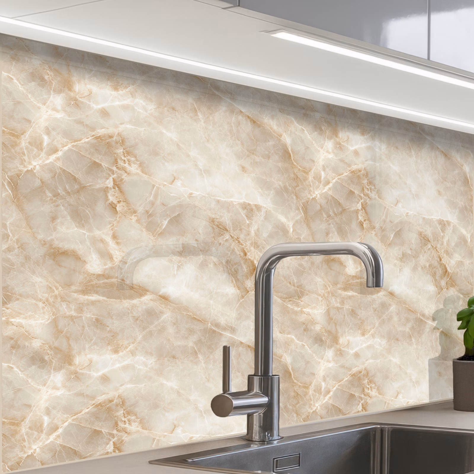 Revestimiento cocina - Beige claro - Ónix - Sutil — 1
