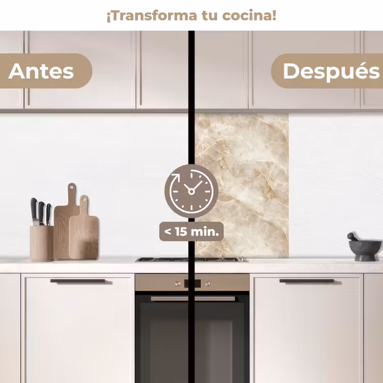 Revestimiento cocina - Beige claro - Ónix - Sutil — 2