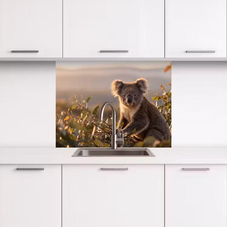 Revestimiento cocina - Koala - Hojas - Luz matinal — 3