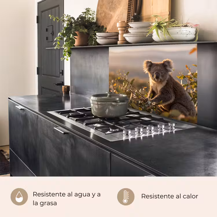 Revestimiento cocina - Koala - Hojas - Luz matinal — 4