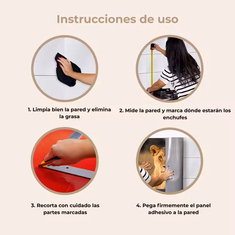 Revestimiento cocina - Leona - Hierba - Amarillo — 8