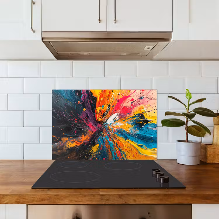 Salpicaderos de cocina - Colores - Pintura - Motivos — 3