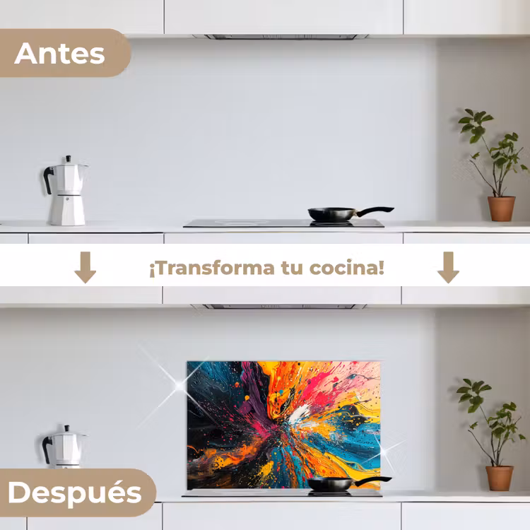 Salpicaderos de cocina - Colores - Pintura - Motivos — 7