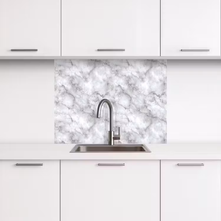 Revestimiento cocina - Gris - Mármol - Clásico - Vetas — 3