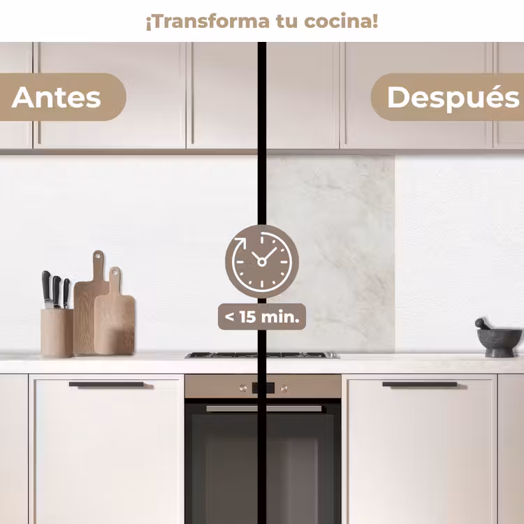 Revestimiento cocina - Gris - Mármol - Vetas — 2