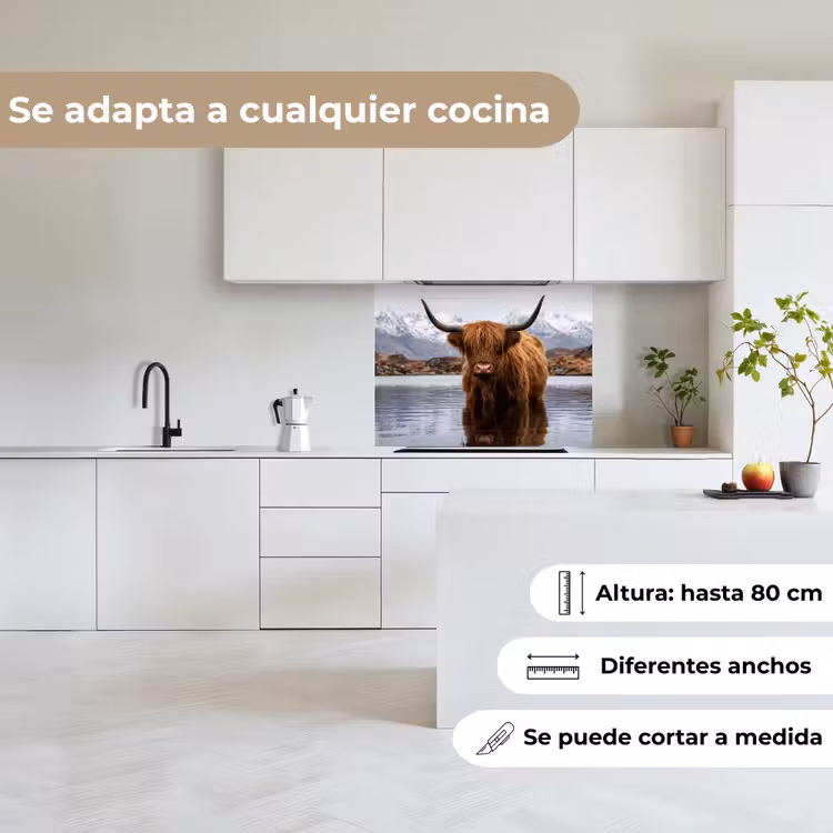 Revestimiento cocina - Highlander escocés - Marrón - Agua — 6