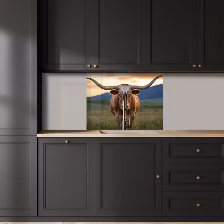Revestimiento cocina - Longhorn - Paisaje - Puesta de sol — 5