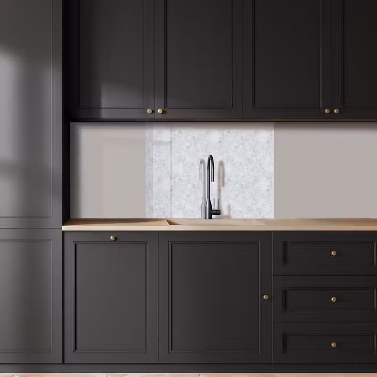 Revestimiento cocina - Gris - Efecto terrazo - Hormigón — 5