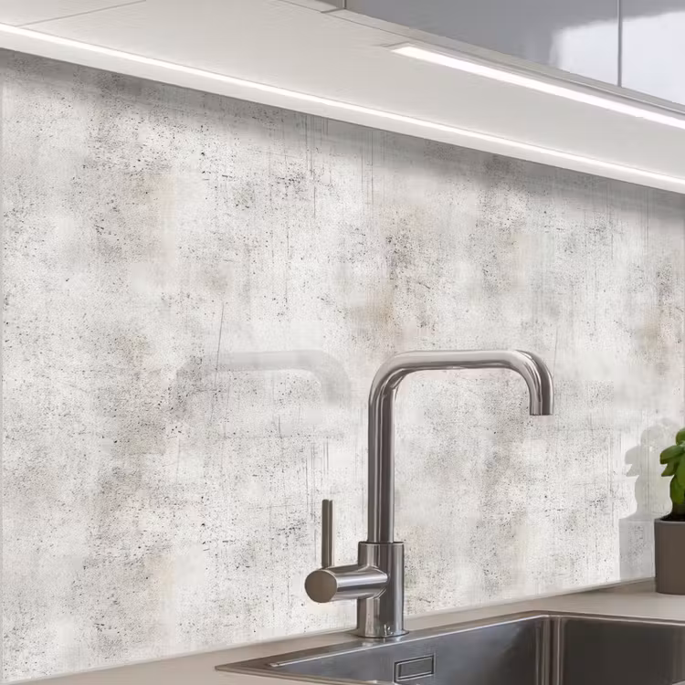 Revestimiento cocina - Gris - Hormigón - Envejecido — 1