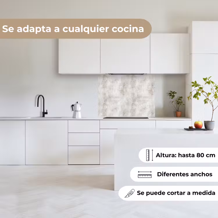 Revestimiento cocina - Gris - Hormigón - Envejecido — 6