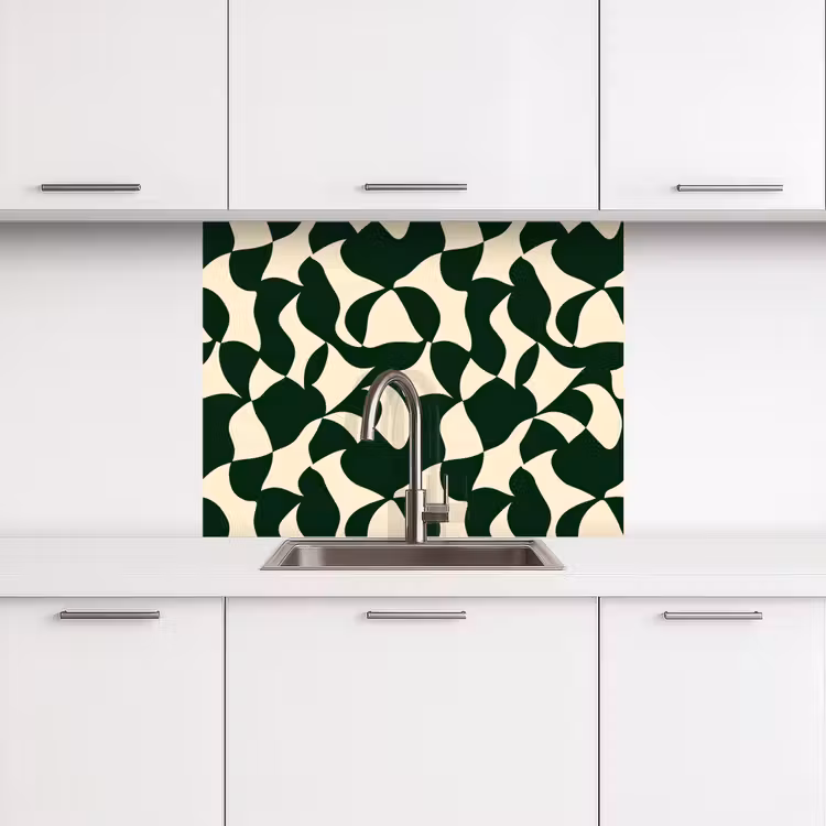 Revestimiento cocina - Verde - Superficies ecológicas - Crema — 3