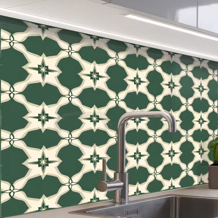 Revestimiento cocina - Azulejos - Classic - Verde — 1