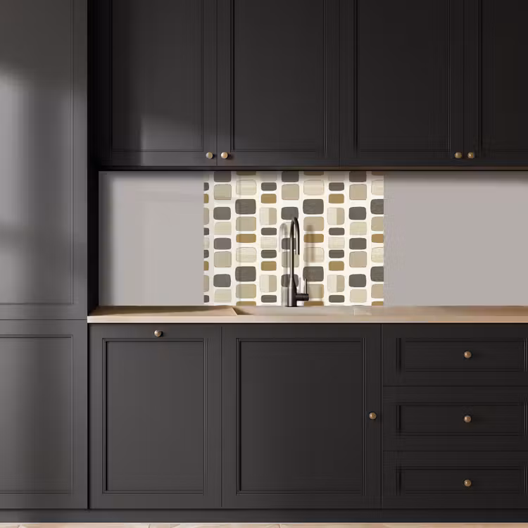 Revestimiento cocina - Bloques - Vintage - Gris — 5