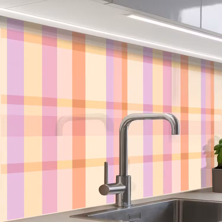 Revestimiento cocina - Pastel - sin dibujo - Geométrico — 1