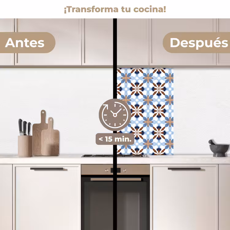 Revestimiento cocina - Adorno - Azulejo - Colorido — 2