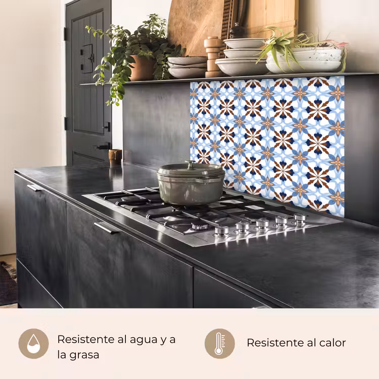 Revestimiento cocina - Adorno - Azulejo - Colorido — 4