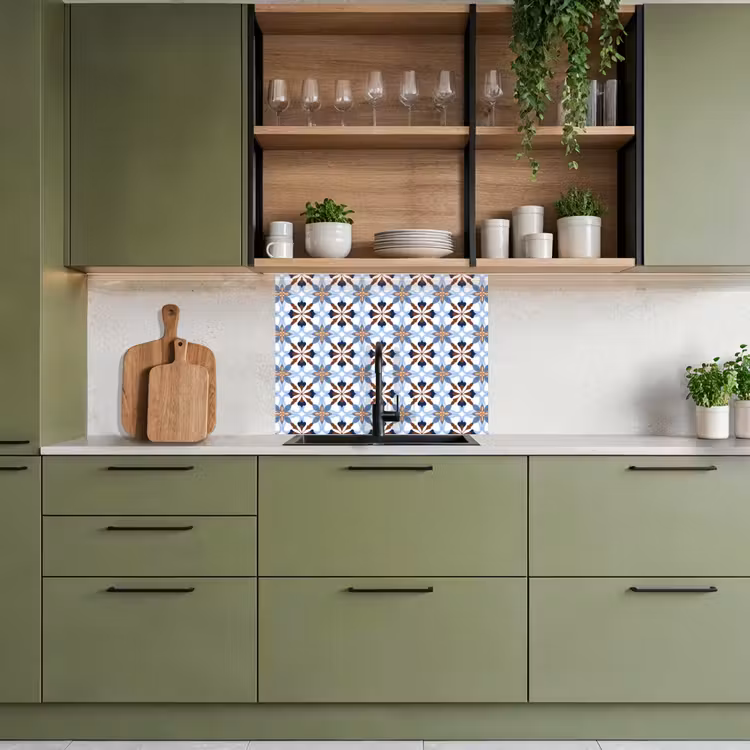 Revestimiento cocina - Adorno - Azulejo - Colorido — 7