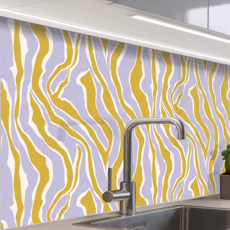 Revestimiento cocina - Cebra - Moderno - Multicolor — 1
