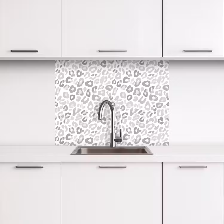 Revestimiento cocina - Leopardo - Motivo - Gris — 3
