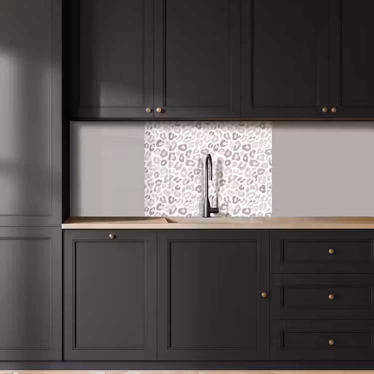 Revestimiento cocina - Leopardo - Motivo - Gris — 5
